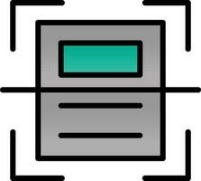 Scanner Vector Icon Design