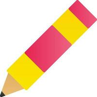 Crayon Vector Icon Design