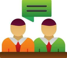 Conversation Vector Icon Design