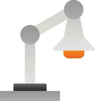 Desk lamp Vector Icon Design