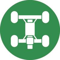 Chassis Vector Icon Design