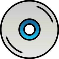 diseño de icono de vector de cd