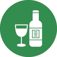 diseño de icono de vector de vino