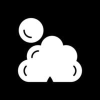 Dark cloud cover Vector Icon Design
