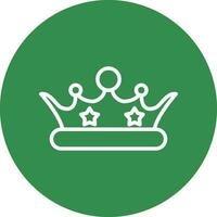 Crown Vector Icon Design