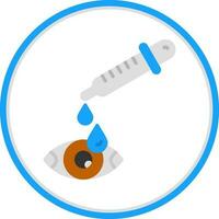 Eye drop Vector Icon Design