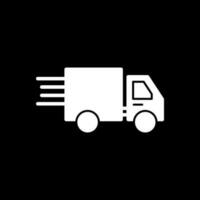 Delivery truck Vector Icon Design