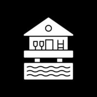 Beach hut Vector Icon Design