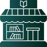 diseño de icono de vector de tienda de libros