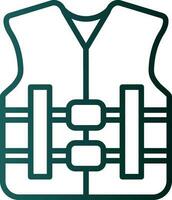 Life jacket Vector Icon Design