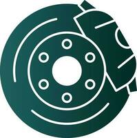 Brake disc Vector Icon Design