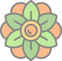 Flower Vector Icon Design