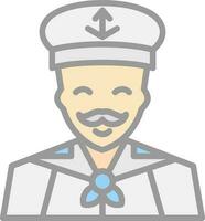 Sailor Vector Icon Design