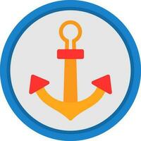 Anchor Vector Icon Design