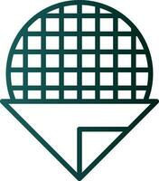 Stroopwafel Vector Icon Design
