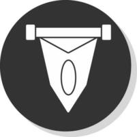 Pennant Vector Icon Design