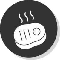 diseño de icono de vector de carne