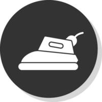 Electric iron Vector Icon Design