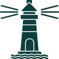 Lighthouse Vector Icon Design