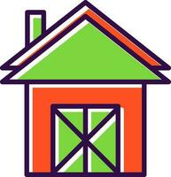 Barn Vector Icon Design