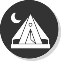 Tent Vector Icon Design