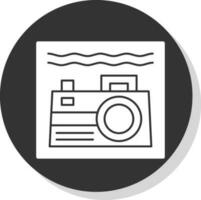 Underwater camera Vector Icon Design