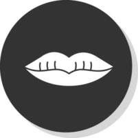 Lips Vector Icon Design