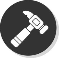 diseño de icono de vector de martillo