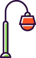 Street lamp Vector Icon Design