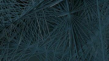 Abstract 3D generative structure. video