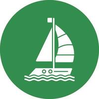 diseño de icono de vector de barco