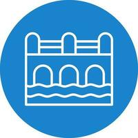 Canal Vector Icon Design