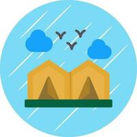 Camping Vector Icon Design