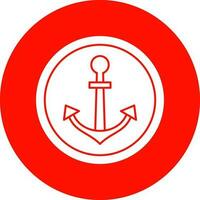 Anchor Vector Icon Design