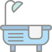 Bathtube Vector Icon Design