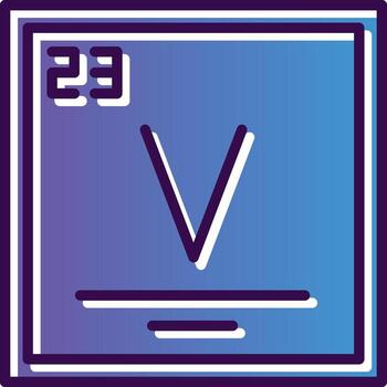 Vanadium Vector Icon Design
