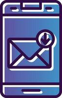 Inbox Vector Icon Design