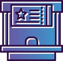 Ticket office Vector Icon Design
