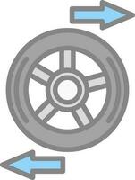 Wheel alignment Vector Icon Design