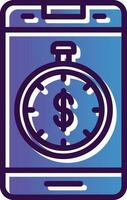 Time is money Vector Icon Design