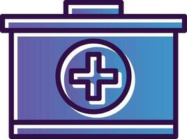 First aid kit Vector Icon Design