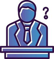Help desk Vector Icon Design