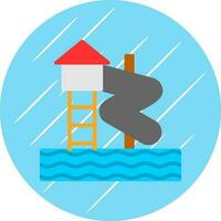 Water park Vector Icon Design