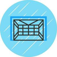 Goal box Vector Icon Design