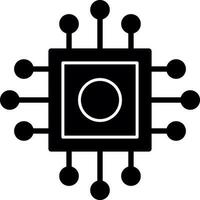 Cpu Vector Icon Design