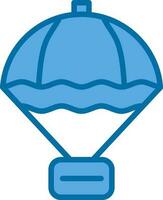 Parachute Vector Icon Design