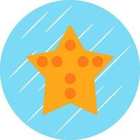 Starfish Vector Icon Design