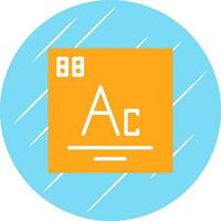 Actinium Vector Icon Design