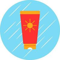 Sun cream Vector Icon Design