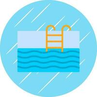 Swimming pool Vector Icon Design